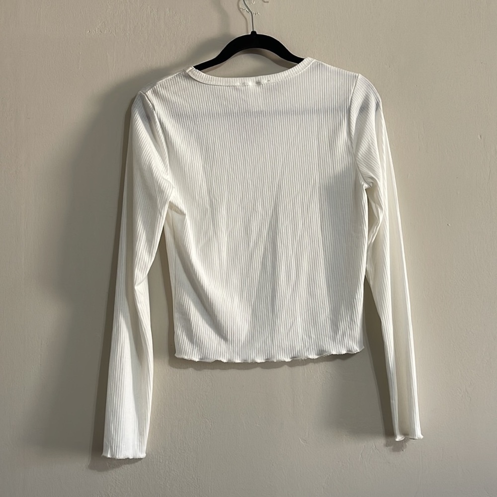Caution to the Wind NWOT Tennis Crop Shirt - Picture 5 of 5